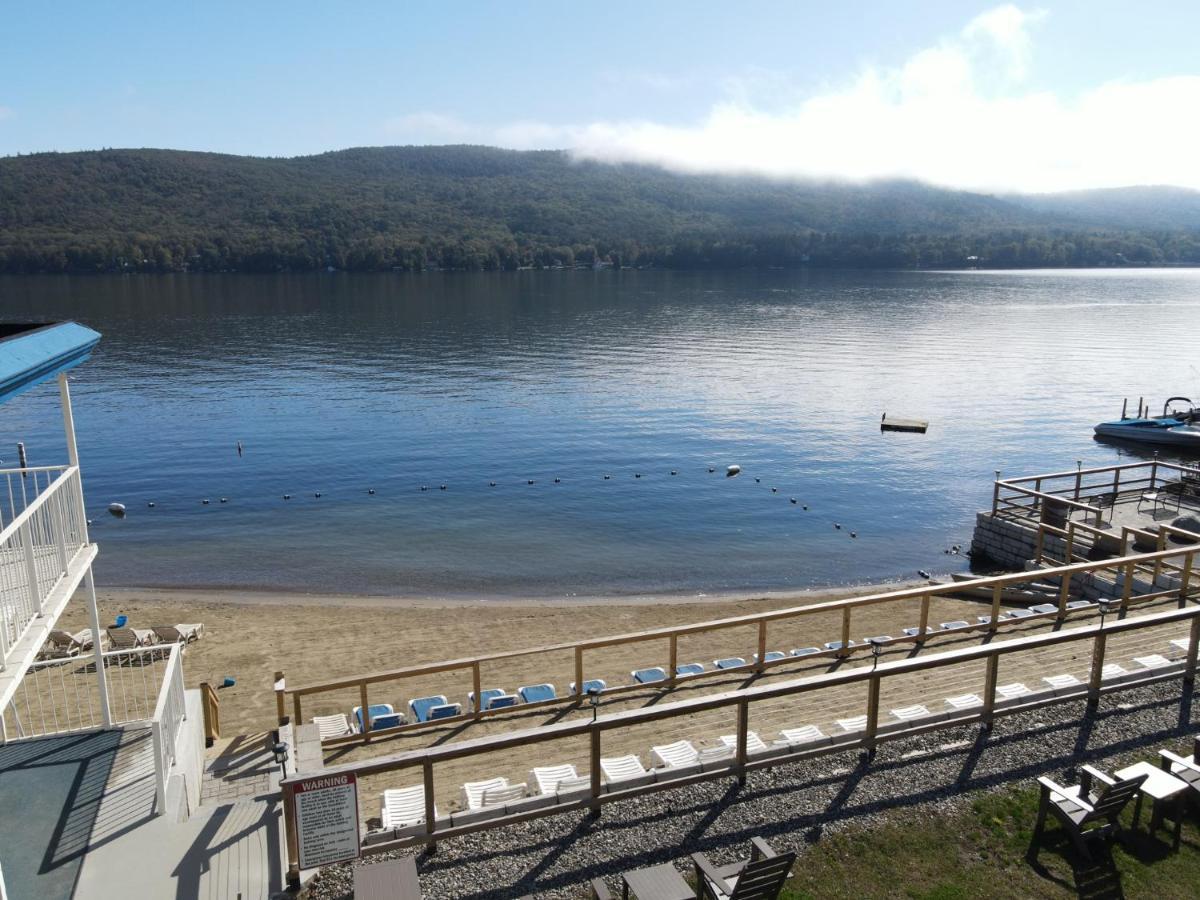 Lakefront Terrace Resort Lake George Buitenkant foto