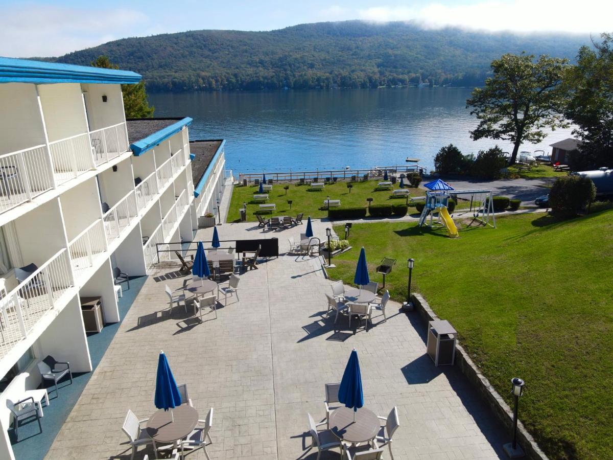 Lakefront Terrace Resort Lake George Buitenkant foto