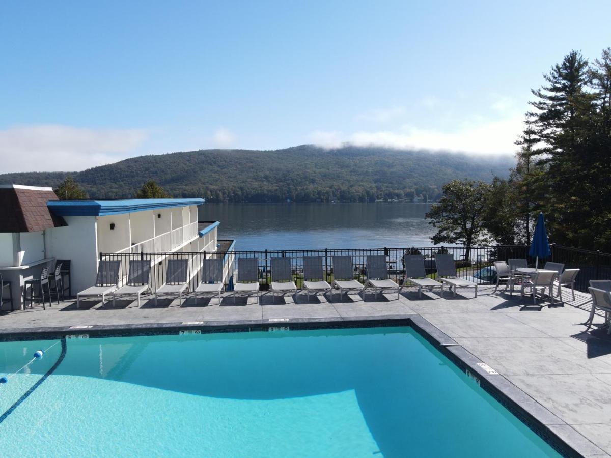 Lakefront Terrace Resort Lake George Buitenkant foto