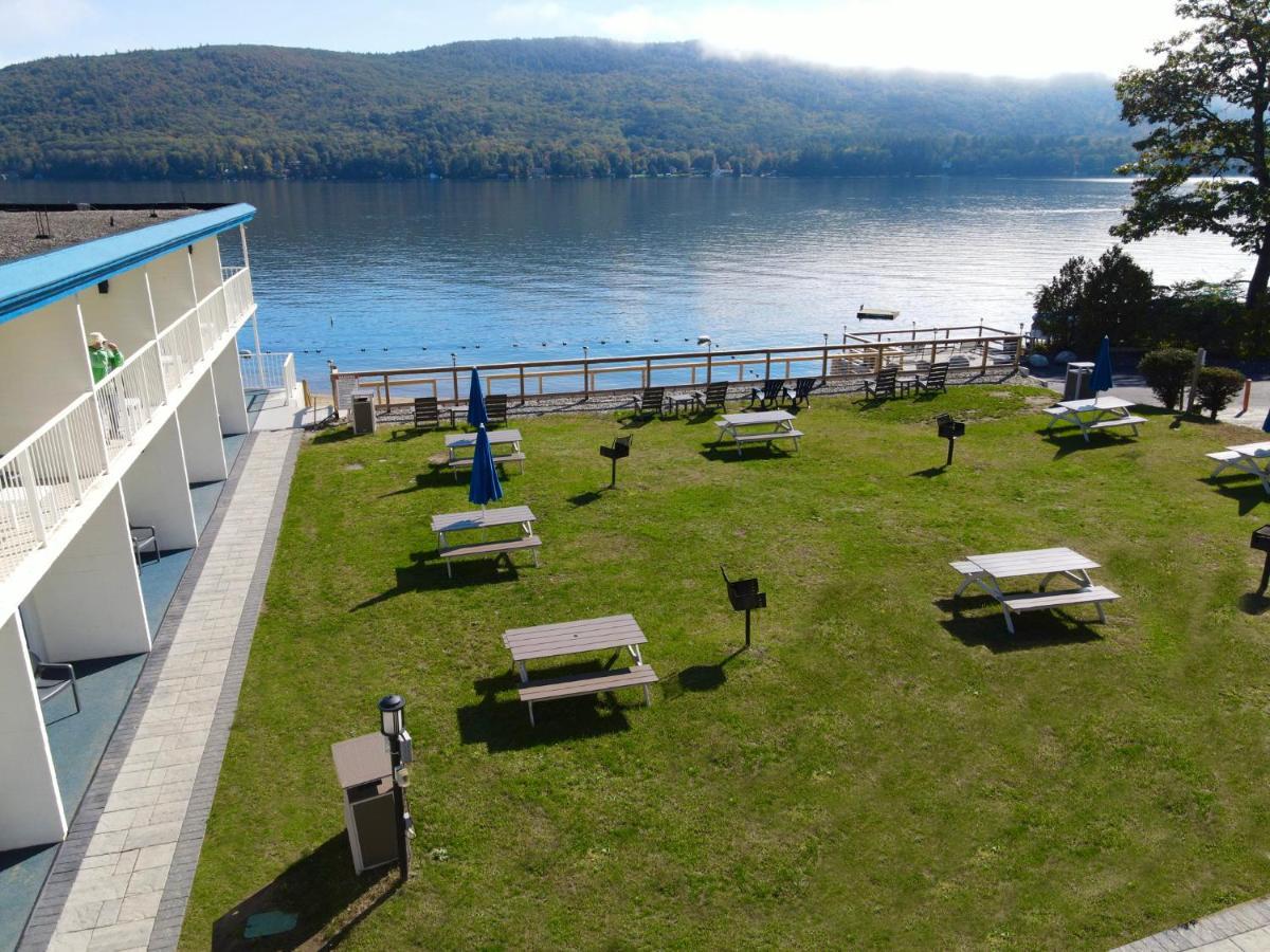 Lakefront Terrace Resort Lake George Buitenkant foto