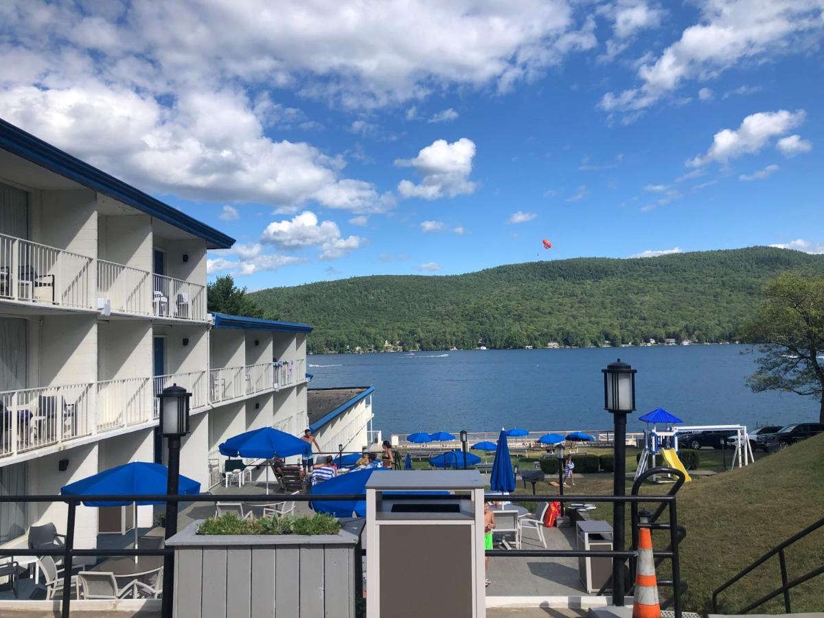 Lakefront Terrace Resort Lake George Buitenkant foto